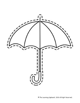 Umbrella Template by Loving Arms University TPT