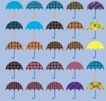 Umbrellas (Clip Art) by Ben Clarence | Teachers Pay Teachers