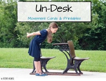 Preview of Un-Desk Movement Snack Cards Sample