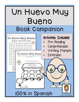 Preview of Un Huevo Muy Bueno (The Good Egg) Spanish Book Companion