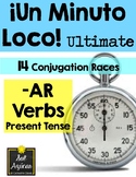Minuto Loco - AR Verbs in Present Tense - Conjugation Game