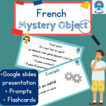 Preview of Un Mystère - French Mystery Object Description Game and Speaking Activity