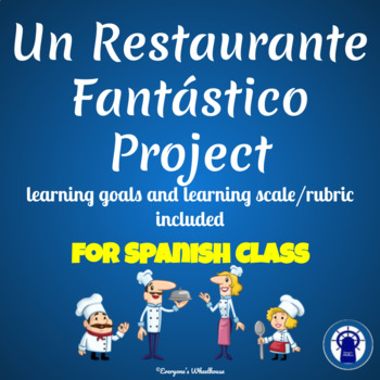 Preview of SPANISH Project: Un Restaurante Fantástico