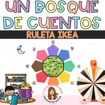 Preview of Un bosque de cuentos. Ruleta Ikea / Fairy tales game. Spinning wheel (Ikea)