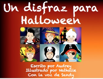 Preview of Un disfraz para Halloween (Spanish Hallween Video Story BUNDLE)