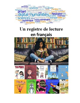 Preview of Un registre de lecture français