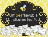 Multiplication Bee Pack: Un"BEE"lievable Certificates & Notes