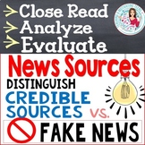 Unbiased Sources vs. Fake News | Informational Reading Edi