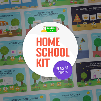 Preview of Uncle Math - Home School Kit (9 to 11 year old kids)