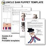 Uncle Sam Craft (Karen's Kids FREE Template)
