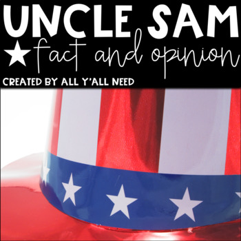 Preview of Uncle Sam Fact and Opinion