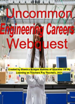 Preview of Uncommon Engineering Careers WebQuest