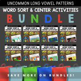 Uncommon Long Vowel Pattern Word Sort Bundle