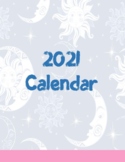 Undated Astrology Calendar Freebie