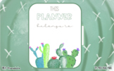 Undated Cactus Themed Digital Planner