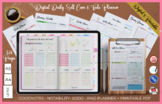 Undated Digital Daily Self Care Planner For Women - Men & 