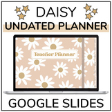 Undated Google Drive Teacher Planner | Digital Teacher Pla