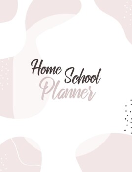 Preview of Undated Homeschool Planner For Multiple Children