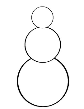 Undecorated Winter Snowman Printable Templates by HenRyCreated | TPT