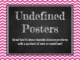 Undefined Division Posters