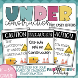 Under Construction Classroom Bulletin Board Placeholder **