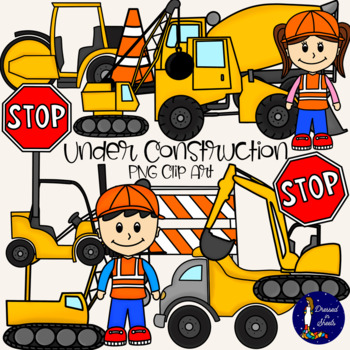 Preview of Under Construction Clip Art