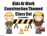Under Construction Theme Class Set:  Kids at Work