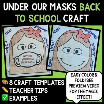 Under Our Masks - Back To School Activity - Covid 19 By Emily Wong