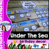 Under The Sea Classroom Theme - Birthday Decor with EDITAB
