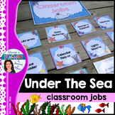 Under The Sea Classroom Theme - Classroom Jobs with EDITAB
