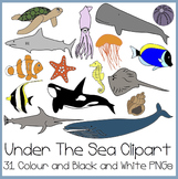 Under The Sea Clipart (Finding Nemo Inspired)