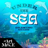 Under The Sea Drawing Guide | How to Draw Aquatic Animals 
