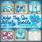 Under The Sea Ocean Themed Centers Activities, Games, and 
