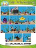 Under The Sea Background Scenes Clipart {Zip-A-Dee-Doo-Dah