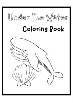 Preview of Under The Water Coloring Pages