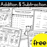 Addition and Subtraction with Regrouping Free