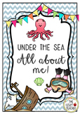 Under the Sea - All about me! Classroom Display