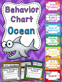 Under the Sea Behavior Chart (Ocean Theme Classroom)