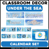 Under the Sea Calendar Pack - Sea Turtles & Watercolor