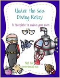 Under the Sea Diving Relay! template - Personal Use Only!