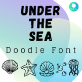 Under the Sea Doodle Font