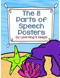 Under the Sea Eight Parts of Speech Posters