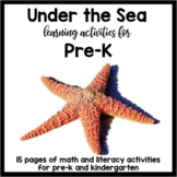 Under the Sea: English literacy and math skills with Spani