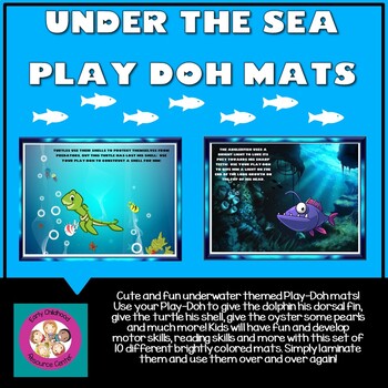 Play-Doh Mats: Under the Sea and Ocean