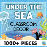 Under the Sea Ocean Theme Classroom Decor Bundle Decorations Pack
