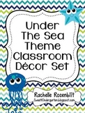 Under the Sea Ocean Theme Classroom Decor Set