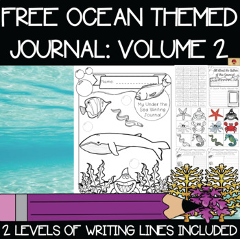 Preview of Ocean Themed Journal {Fish For a Prompt: Volume Two}