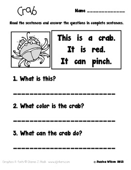 Under the Sea - Ocean Themed Math & Literacy Worksheets | TpT