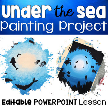 Preview of Under the Sea Ocean Painting Art Project