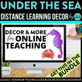Under the Sea Theme | Online Teaching Backdrop | Google Cl